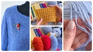 Почти готовая работа. Распаковка посылки🧶 из интернет магазина Pryazha.su! 🤩