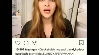 SARAH KEIHL LELANG KEPERAWANAN UNTUK COVID ? VIRALKAN