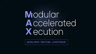 Modular Community Livestream - New in MAX 24.2