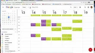 Apps script, Teacher Schedules, Google Calendar