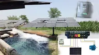 20hp Solar Tubewell | solar energy tubewell | vfd inverter setting