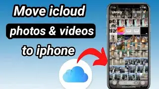 How to Download icloud photos and videos to iphone storage