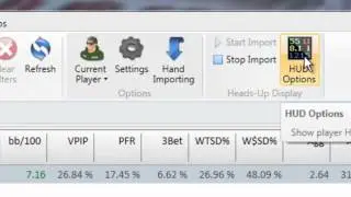 💰💰💰 Holdem Manager 2: Настройки хада, основной попап ♥♦♣♠
