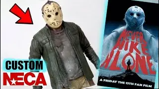 CUSTOM Neca Toys NEVER HIKE ALONE Jason Voorhees & how to make your own!