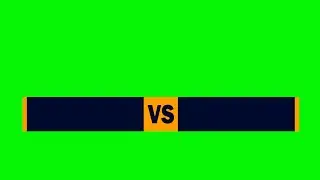 Sport VS Lower Third Green Screen Chroma 4k & Non Copyright