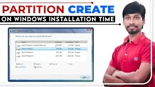 Hard Disk Drive Partition Create While Installing Windows 7/8/10 | Full Detailed Explain in Hindi