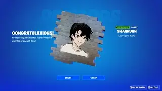 Why You Got the SHAHRUKH Spray instead of GIGACHAD | Fortnite