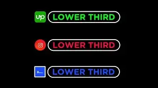 How to create lower third animation in after effects | After Effects Tutorial (simple way!!!!)