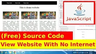 16th Javascript Project - Add Website to Cache and View Offline Tutorial with Source Code