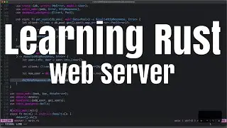 Learning Rust: Web Server with Actix Web