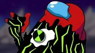 Among us Ben10 Movie save kids From Big Imposters ft. Henry stickman - Cartoon Animation