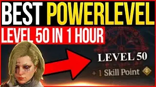 Diablo 4 - BEST XP POWERLEVEL METHOD LEVEL 50 IN 1 HOUR!