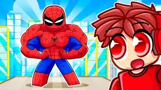 Becoming the STRONGEST SPIDERMAN in Roblox Super Smash Bros