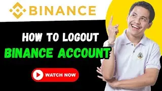 How to logout Binance account?
