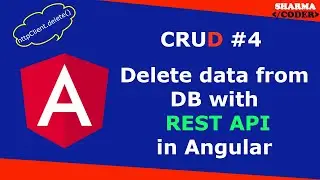 Angular REST API CRUD Part 4 | How to delete data from API in Angular | HTTP.DELETE