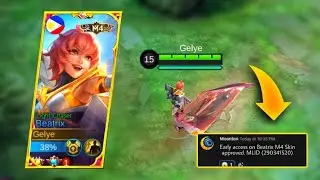 MOONTON THANK YOU, BEATRIX M4 SKIN GAMEPLAY!! (NOT CLICKBAIT)