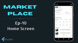 Home screen - Auto-Marketplace App Flutter UI | Ep. 10