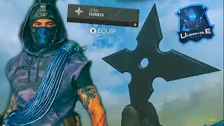 My Secret Ninja Skin: Throwing Shuriken // Ninja Stars in SEASON 2 (Modern Warfare 2 Warzone)