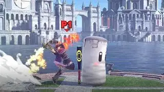 Super Smash Bros. Ultimate Home Run Contest - Nearly 800km! (Roy)