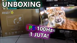 Unboxing MSI PRO MP225 Monitor IPS Murah 1 Juta!! (Akan Tetapi...)