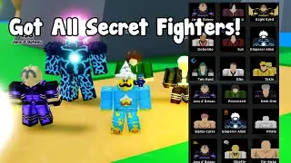 I Got All Secret Fighters In Anime Fighters Simulator Roblox!