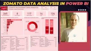 Power BI Zomato KPI Dashboard Project Development | Complete Power BI Project for Beginners