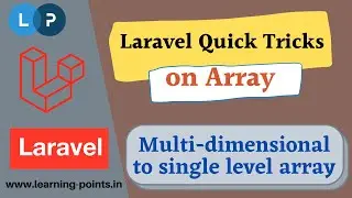 Arr::flatten() - Flattens a multi-dimensional array into a single level array | Array functions