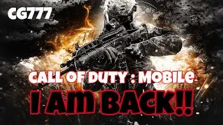 I am BACK!!! | Call Of Duty : Mobile | #shorts