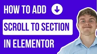 Elementor Button Scroll To Section Tutorial (30 seconds)