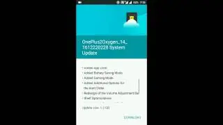 oneplus 2 oxygen update 3.5.5 ( VOLTE update)