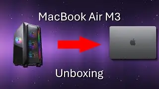 MacBook Air M3 unboxing