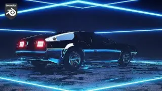Designing a Car Scene in Blender in Minutes - Eevee & Cycles