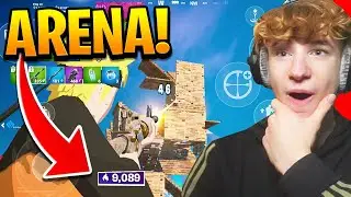 I Played ARENA on Fortnite Mobile Season 8...