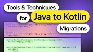 Tools & Techniques for Java to Kotlin Migrations | Panel Discussion