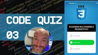 Do you know these CSS questions? #codequiz #webdevelopment #css
