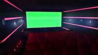 Cinema hall movie theatre Green Screen footage Free template Intro chroma key