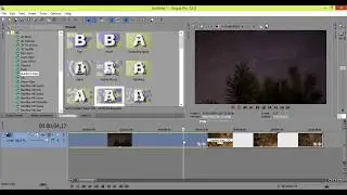 Видео-переходы в Sony Vegas. Основы