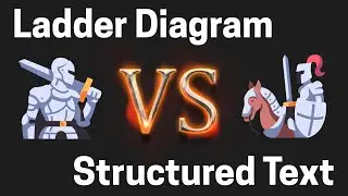 Ladder Diagram vs. Structured Text