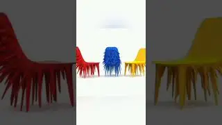Футуристические стулья 