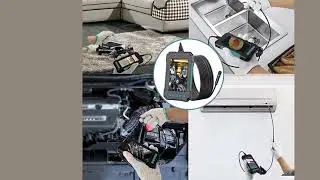 8-миллиметровый эндоскоп с поддержкой Камера IP67 Водонепроницаемый промышленный бороскоп с