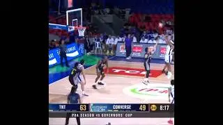 Schonny Winston swishing and dishing to a 15-point, 13-rebound game vs Tnt