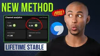 How to Complete 4000 Hours Watch Time on YouTube (FAST) New Working Method 2024