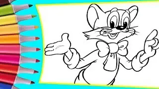 РАСКРАСКИ! РАСКРАШИВАЕМ КАРТИНКИ ДЛЯ ДЕТЕЙ ИЗ МУЛЬТФИЛЬМОВ КОТ ЛЕОПОЛЬД