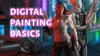 Learn digital painting tools in 5 minutes