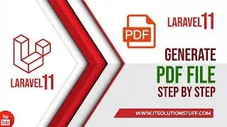 Laravel 11 Generate PDF File | Laravel 11 PDF with Images