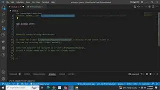 Error: ENOENT, stat 'C:\Users\RT\AppData\Roaming\npm node js npm solved