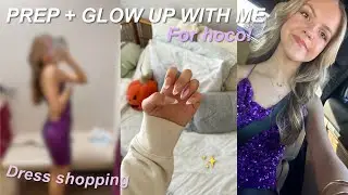prep + GLOW UP with me for HOCO ‘24! ✨💜 // Mia Elizabeth