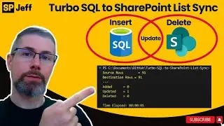 Turbo SQL to SharePoint List Sync (PowerShell PS1)