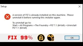 FLT Installation Error | A version of FLT is already installed on this machine #FOUNDARY #NUKE