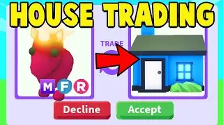 Trading HOUSES in Adopt Me!